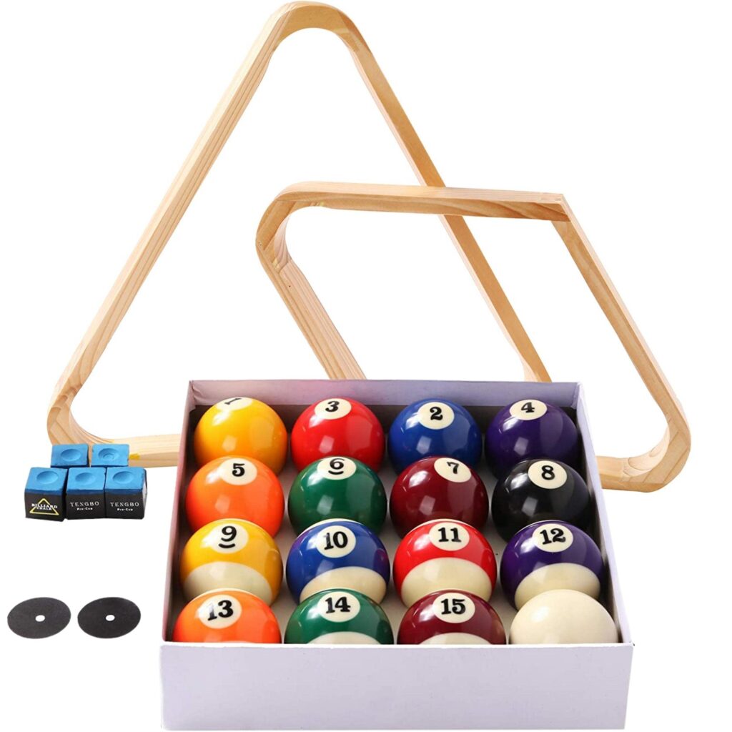 Billiards ball set combo