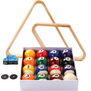 Billiards ball set combo