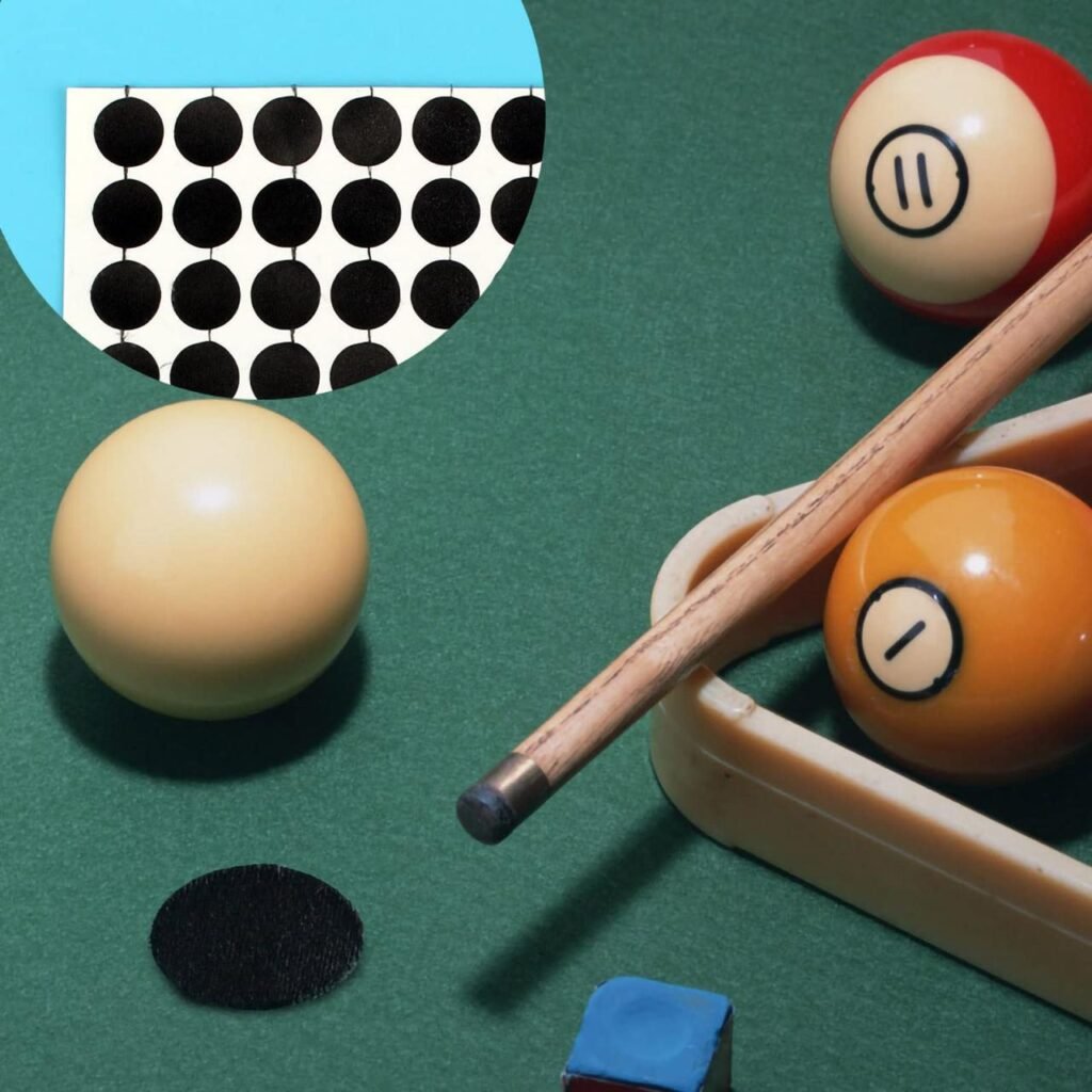 Billiards ball pointer sticker