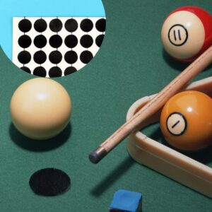 Billiards ball pointer sticker