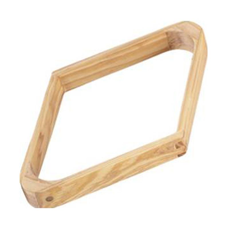9 ball wooden triangle