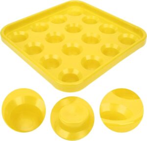 Billiard Ball Tray (Yellow)