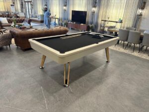 MAS SPORTS Presents: The “Apex 3-in-1” 8ft Multi-Game & Dining Table with Table Tennis Top